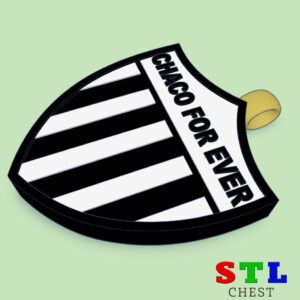 LLAVERO/COLGANTE ESCUDO CHACO FOR EVER