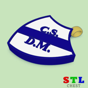 LLAVERO/COLGANTE ESCUDO DEPORTIVO MERLO