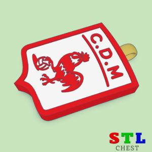 LLAVERO/COLGANTE ESCUDO DEPORTIVO MORON