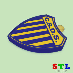 LLAVERO/COLGANTE ESCUDO DOCK SUD