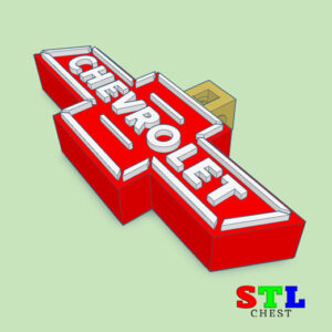 LLAVERO/COLGANTE LOGO CHEVROLET 1940