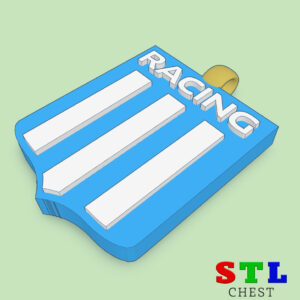 LLAVERO/COLGANTE ESCUDO RACING CLUB