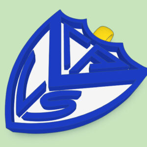 LLAVERO/COLGANTE ESCUDO VELEZ SARSFIELD