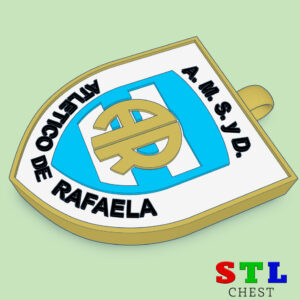 LLAVERO/COLGANTE ESCUDO ATLETICO RAFAELA