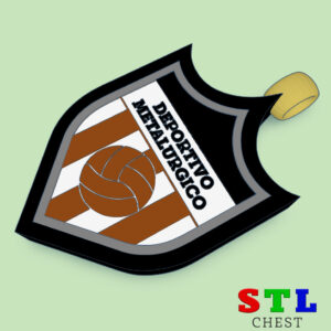 LLAVERO/COLGANTE ESCUDO DEPORTIVO METALURGICO