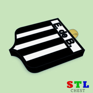 LLAVERO/COLGANTE ESCUDO ESTRELLA DE BERISSO